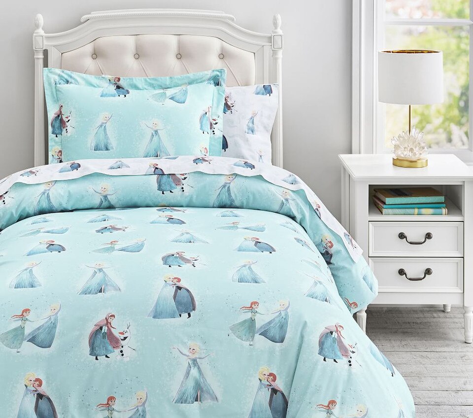 Disney® Frozen Organic Duvet Cover & Shams Pottery Barn Kids UK